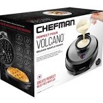 Chefman Waffle Maker wNo Overflow Design Round Iron for Mess Free Breakfast Best Small Appliance Innovation Award Winner Measuring Cup Cleaning Tool Included 0 1
